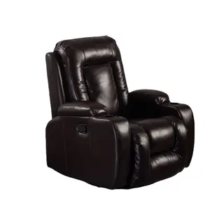 Geeksofa, diseño moderno, sillas de cine reclinables eléctricas de cuero, asientos de cine en casa, sofá, sillón con portavasos y almacenamiento de brazos - Product Image 1