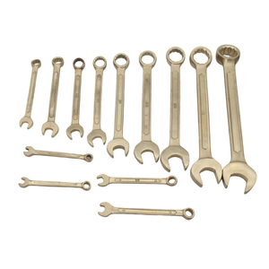 DIY Grade 10pcs <strong>Double</strong> Open <strong>End</strong> Wrench <strong>Sets</strong> 17mm CRV <strong>Ring</strong> <strong>Spanner</strong> Industrial Repairing Chrome Customizable OEM Metric - Product Image 2