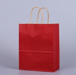 ถุงกระดาษสีน้ำตาลบรรจุเสื้อผ้าแบบปรับแต่งได้ - Product Image 3