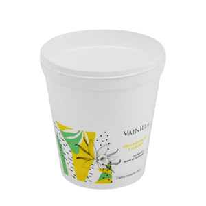 Crème corporelle à la vanille en pot plastique 500 g ultra hydratante avec huile de coco et beurre de cupuaçu - Product Image 4