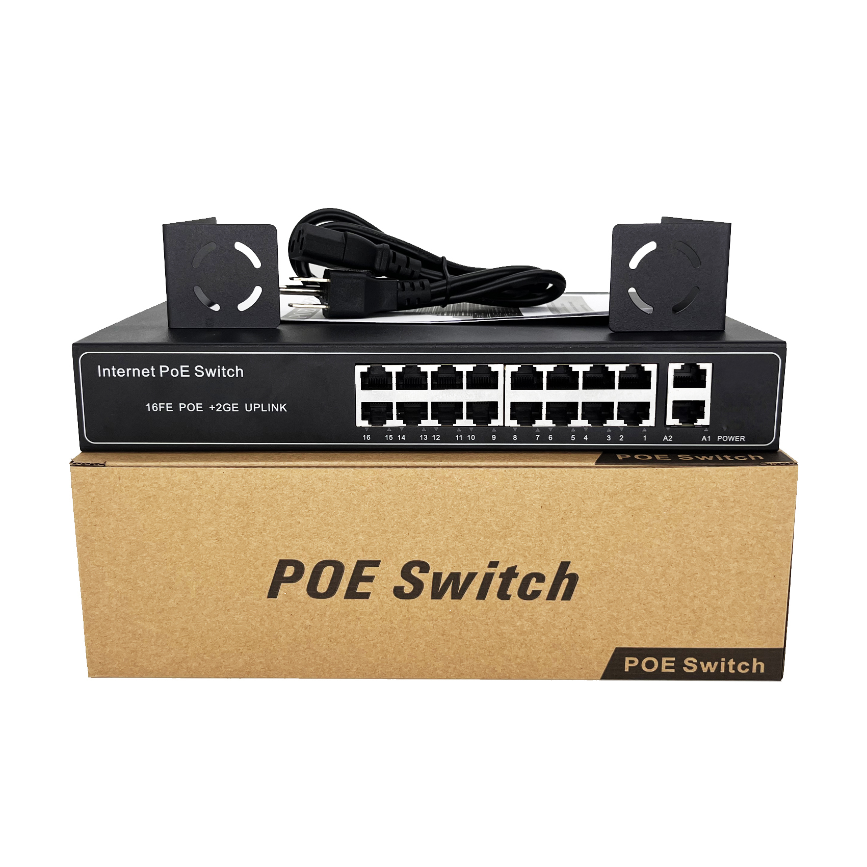 16*FE POE+2*GE UPLINK