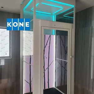 ลิฟต์บ้าน KONE ลิฟต์บ้านขนาดเล็ก ลิฟต์วงกลมสำหรับผู้สูงอายุ ลิฟต์กระจกทรงกลมสำหรับใช้ภายในบ้าน - Product Image 3