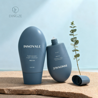 Bouteille de protection solaire de 30ml 50ml Tube de protection solaire Crème solaire EGMII-D Conteneur de protection solaire Bouteille en plastique pour paquet cosmétique
