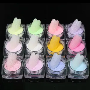 Mofonails Snoep Kleur Nail Glitter Poeder Pigment FT042 Aangepaste Pakket Aanvaardbaar Cosmetische Bulk Glitter Poeder