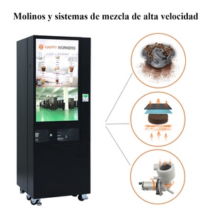 máquina expendedora de café que funciona con monedas con vasos dispensadores automáticos - Product Image 3
