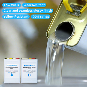 Recubrimiento Transparente de Poliurea Poliaspartica de Bajo Olor 1:1, <span class=keywords><strong>Laca</strong></span> de Aplicación con Brocha a Temperatura Ambiente <span class=keywords><strong>para</strong></span> Pisos de Concreto - Product Image 2