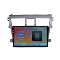 Autoradio multimédia vidéo GPS Android 14 pour Toyota Vios Yaris 2008-2013, lecteur DVD de voiture pas cher sans 2DIN