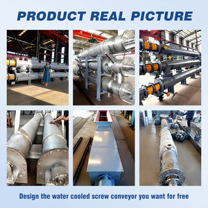 Nouveau convoyeur à <span class=keywords><strong>tarière</strong></span> haute température chauffage <span class=keywords><strong>thermique</strong></span> vestes de refroidissement convoyeurs à vis mélangeurs continus pour chauffage refroidissement - Product Image 3