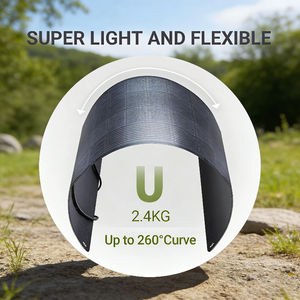 Panel Solar Flexible Ultrafino de 100W, Alta Eficiencia del 23%, Monocristalino, Impermeable IP68, Silicio Amorfo, para Autocaravanas y Embarcaciones - Product Image 4