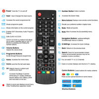 Vente en gros Télécommande universelle AKB76037601 Compatible avec LED OLED LCD UHD 4K 8K QNED webOS NanoCell HDTV Smart TV