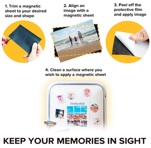 Papier magnétique laser Feuille magnétique imprimable collante flexible Magnétique d'<span class=keywords><strong>un</strong></span> côté et adhésif de <span class=keywords><strong>l</strong></span>'<span class=keywords><strong>autre</strong></span> - Product Image 4