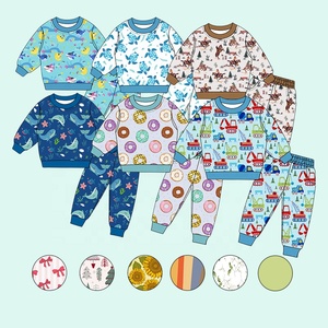 <span class=keywords><strong>Felpa</strong></span> in spugna di bambù neutra per bambini tuta da Cactus <span class=keywords><strong>felpa</strong></span> <span class=keywords><strong>pantaloni</strong></span> da jogging 2 pezzi Set di abiti da ginnastica per bambini - Product Image 2