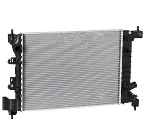 รถเครื่องยนต์หม้อน้ําอลูมิเนียมสําหรับ <span class=keywords><strong>CHEVROLET</strong></span> <span class=keywords><strong>AVEO</strong></span> 1.4L 2011 2012 <span class=keywords><strong>2013</strong></span> 2014 95460093 95460094 RAD22507 - Product Image 1