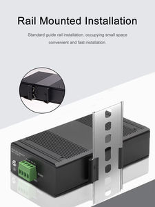 <span class=keywords><strong>Switch</strong></span> <span class=keywords><strong>Ethernet</strong></span> Industriale OEM/ODM da Fabbrica, Montaggio su Guida DIN, 1000Mbps, 1-24 Porte RJ45 + 1-8 SFP <span class=keywords><strong>Gigabit</strong></span>, PoE/Non-PoE - Product Image 4