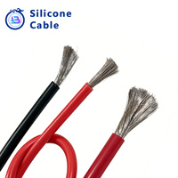 Cables Eléctricos de Alta Temperatura 1awg 2 4 6 8 10 12 14 16 18 20 22 24 26 28awg, Cable de Silicona con Certificación