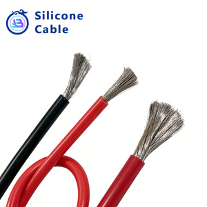 Cables Eléctricos de Alta Temperatura 1awg 2 4 6 8 10 12 14 16 18 20 22 24 26 28awg, Cable de Silicona con Certificación - Product Image 2