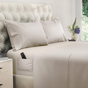 Set di Lenzuola Serie 1500 |   Biancheria da Letto Ultra Morbida e Fresca per Hotel - Tasche Profonde - Resistente a Rughe, Macchie e Sbiadimento - Product Image 1