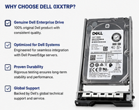Untuk Dell 0XXTRP 600GB SAS 10K RPM 2.5" SFF Enterprise Disk Drive untuk Server