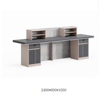 Fabricant de tables de réception en MDF, vente directe de mobilier de bureau à bas prix, bureaux de réception pas chers pour hôtels, hôpitaux et bureaux.