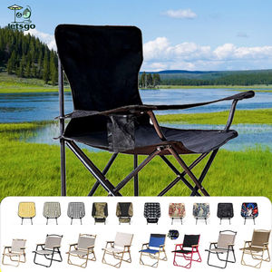 كرسي شاطئ محمول قابل للطي للاستخدام الخارجي، مناسب للصيد والنزهات والتنزه والشواء والحدائق والاسترخاء والتخييم والرسم - Product Image 2