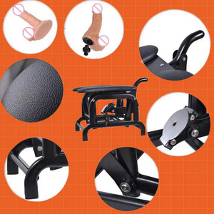 Siège vibrant interactif à poussée, chaise à bascule ludique pour adultes, mobilier sexuel à manivelle avec fonction de stimulation - Product Image 3