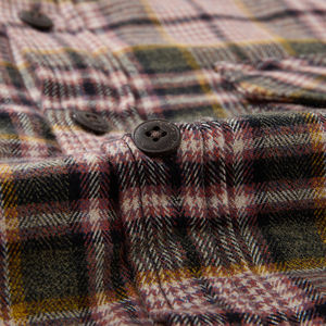 Chaqueta de Franela de Invierno para Hombre de Marca Privada Personalizada, 100% Algodón, Cortavientos, Gruesa, Informal Elegante, Acolchada - Product Image 4