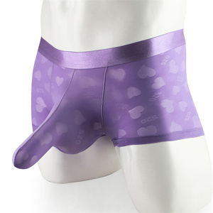 Caleçons soyeux pour hommes XXL US, jacquard, sexy, style '<span class=keywords><strong>elephant</strong></span> trunks', respirants, en nylon et élasthanne, tricotés, avec taille élastique - Product Image 6