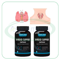 Supplément en capsule Ausreson OEM naturel L-tyrosine vitamines B12 Schisandra Ashwagandha Capsules de soutien thyroïdien