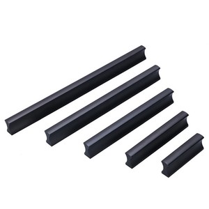 Grey Long Aluminum Kitchen Handle in Gold and Black <b>for</b> Drawer <b>Dresser</b> Bedroom Outdoor Hotel School Use - Product Image 3