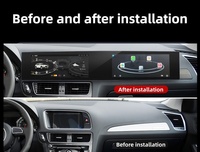 Radio de coche de pantalla dual curvada 3D de 21 pulgadas para Audi Q5 2009-2017 Android Auto reproductor Multimedia DSP inalámbrico CarPlay navegador GPS