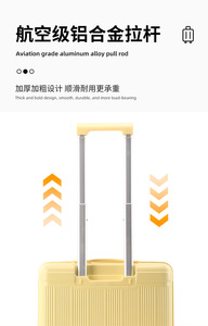 Bán buôn 18 inch phía trước mở máy tính xách tay Du lịch hành lý cabin Vali kinh doanh hành lý máy tính xách tay Xe đẩy Túi - Product Image 3