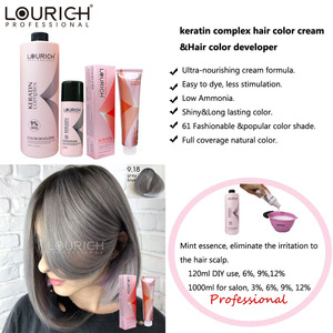 Tinta per <span class=keywords><strong>Capelli</strong></span> Popolare in Crema, Permanente, Facile da Applicare, Senza Ammoniaca, <span class=keywords><strong>Colore</strong></span> Duraturo - Product Image 6