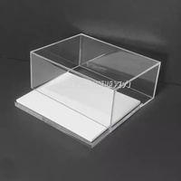 Acryl box mit Cam Lock Deckel Custom Clear Acryl Lock Box Vitrine Abschließbare Acryl Box Vitrinen mit Verschluss deckeln