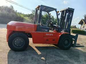 Montacargas Diésel Usado de Buena Calidad, Heli H2000 100, Marca China, Alto Rendimiento, Bajo Precio, Montacargas Usado de 10 Toneladas, Motor Isuzu - Product Image 6