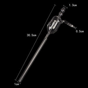 ガラス球形エアポンプチューブ伝統的な水鼠化学実験室機器教材消耗品中国製 - Product Image 5