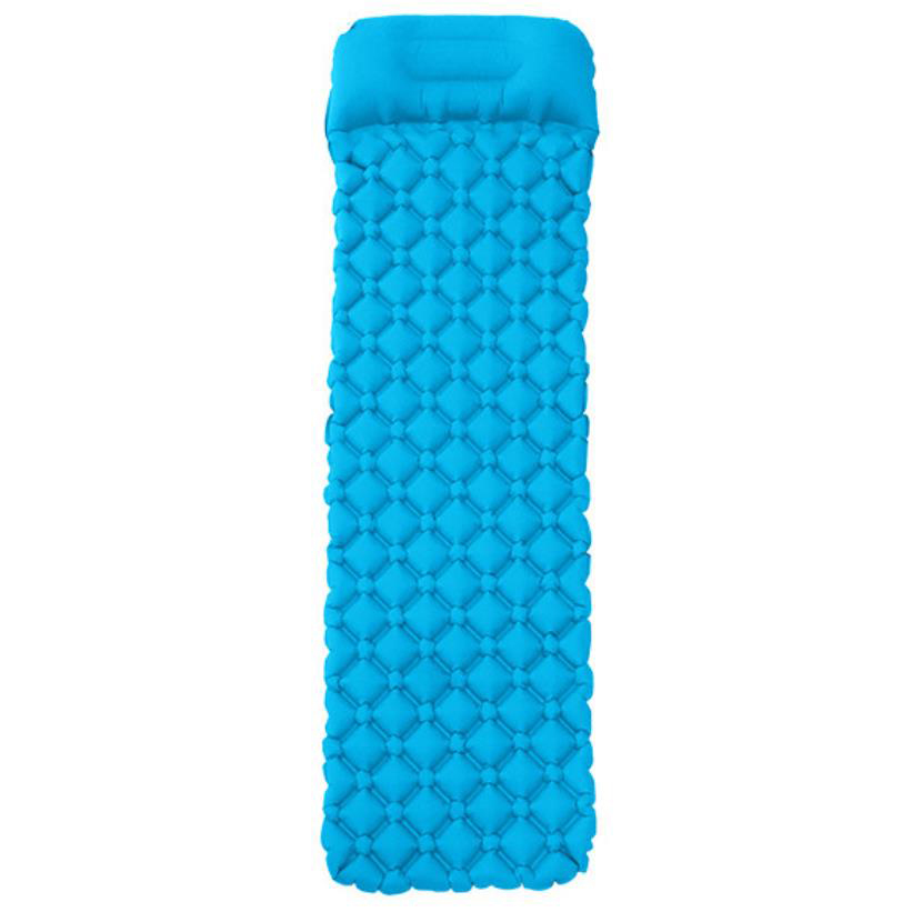 Avec oreiller (bleu lac)