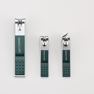 Ensemble de coupe-ongles en acier inoxydable, coupe-ongles pour manucure et pédicure avec étui de voyage en PU, outils de toilettage portables - Product Image 4