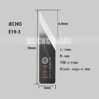 Accessoires pour machine de découpe à lame oscillante IECHO, couteau vibrant en carbure, modèles E13 E16 E17 E18 E21 E26 E41 E19-3 E21 E46 E64