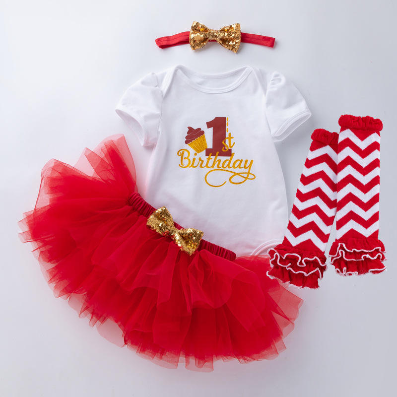 Red One Year Old Set