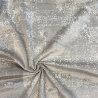 Tissu en velours bleu royal avec feuille d'or pour rembourrage de canapé, rideaux, housses de coussin, textile de maison
