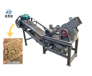 Petits concasseurs à marteaux, adaptés à l'industrie minière, sont couramment utilisés pour le concassage de pierres de taille moyenne. - Product Image 1