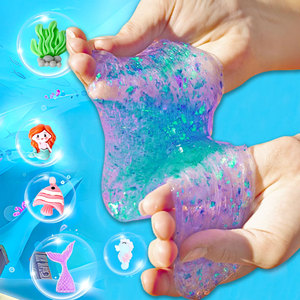 Kit de Slime de Sirena DIY 2026 para Niñas, Divertido, Suave y No Pegajoso, Kit para Hacer Slime de Mantequilla, Juguete para Niños de 8 a 12 Años, Niñas y Niños - Product Image 4