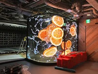 Film LED P3 P4 P5, écran LED, pas de pixel de 4 mm, luminosité de 1500 cd/m², film LED transparent flexible holographique pour la publicité sur fenêtre