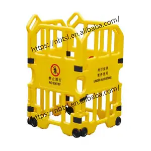 Elevator Fences Plastic Traffic Barriers Pedestrian Isolation Barriers Expandable Barrier