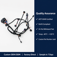 Harness Kabel OEM untuk Penerangan dengan Konektor Berperingkat IP68 untuk ATV
