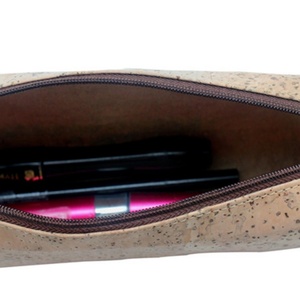Boshiho Cork Pencil Purse Cosmetic <b>Zip</b> <b>Bag</b> - Product Image 6