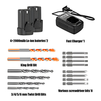 Set Bor Tanpa Kabel Brushless Tahan Lama untuk Industri & DIY
