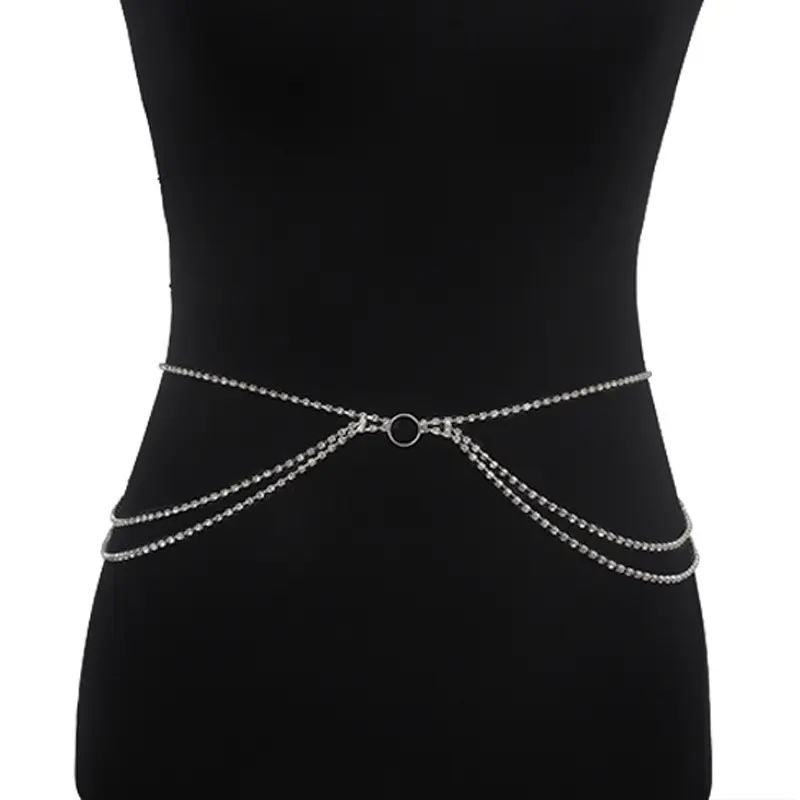 Eico moda sexy donna abiti catena capezzolo gioielli per il corpo per le donne