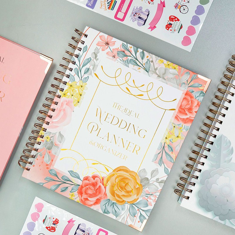 Спиральный блокнот-планировщик на каждый день, календарь, индивидуальная печать, бюджет 2023