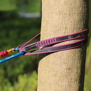 Eslingas de Escalada Xinda de 60-220 cm, Cinta Plana de Nailon con Capacidad de Carga para Descenso en Exteriores - Product Image 1